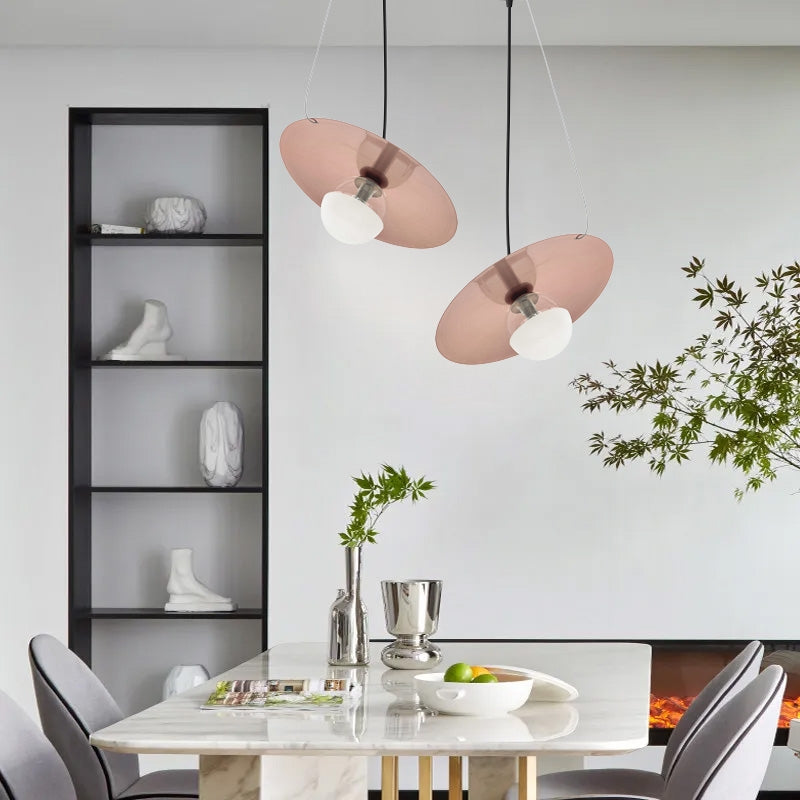 Lampa Sufitowa Wisząca App1418-cp Czarna/różowe Złoto  8