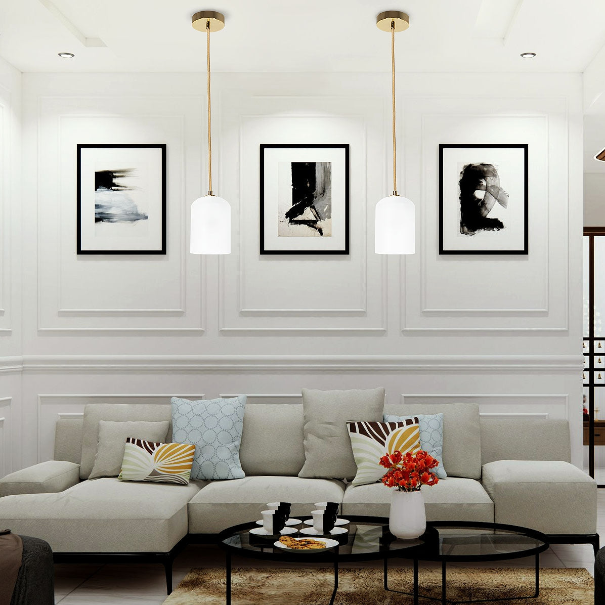 Lampa Wisząca APP1169-1CP  2