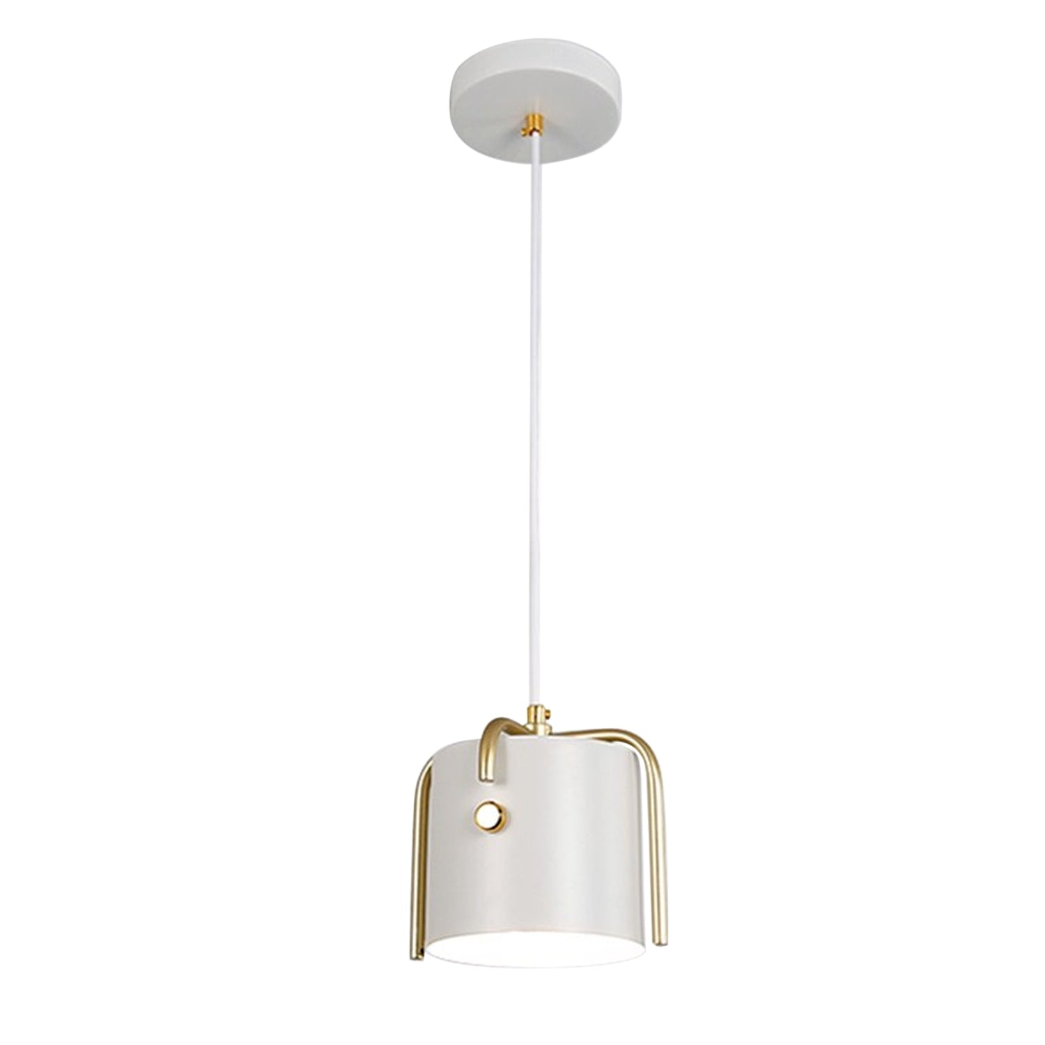 Lampa Sufitowa APP935-1CP Elegent Biała  2