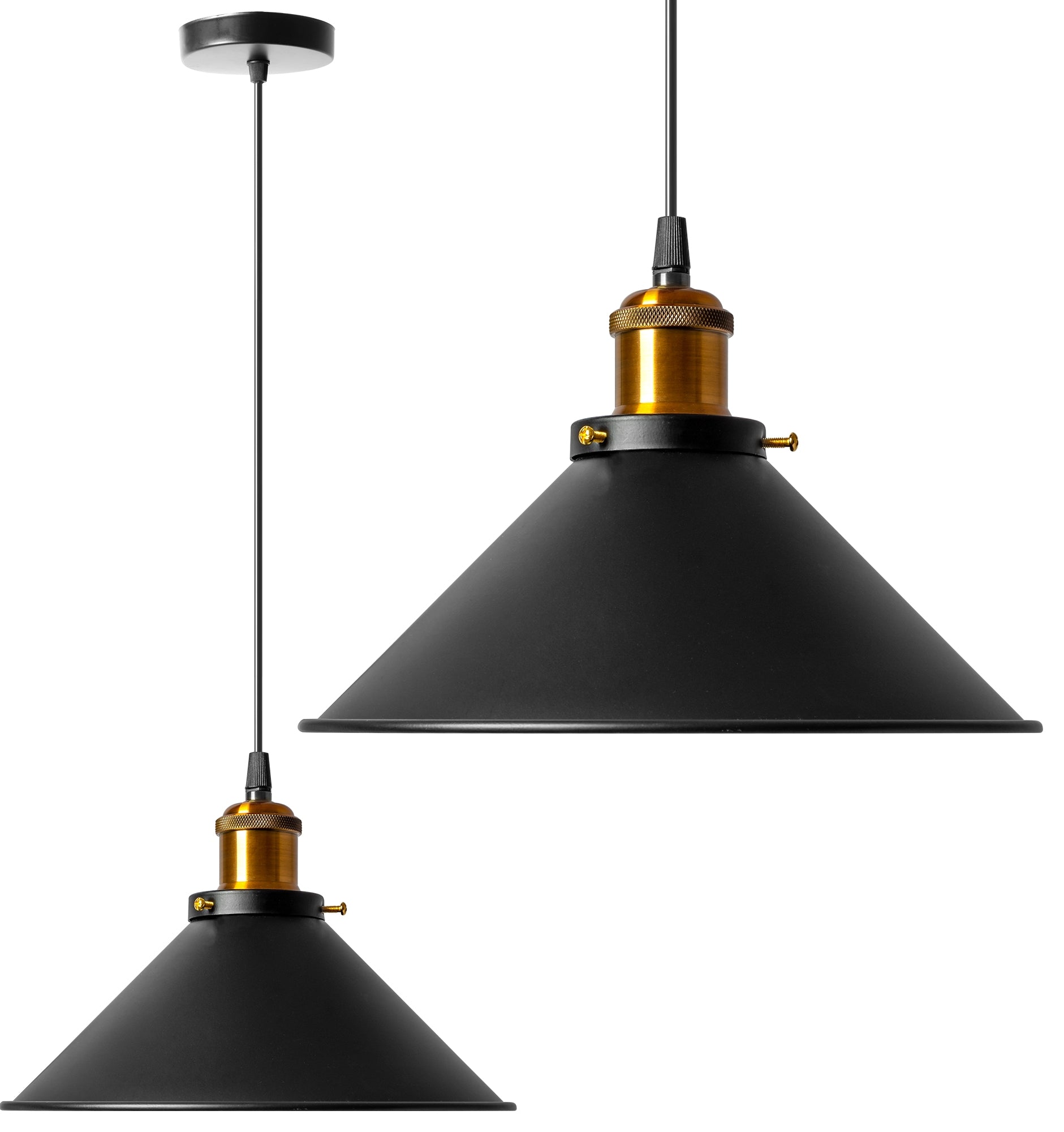 Lampa Sufitowa Wisząca Porto Black APP016-1CP  1