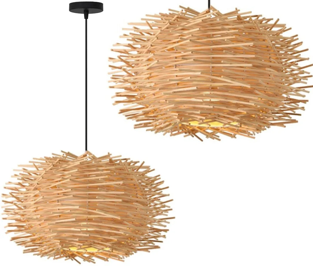 Lampa Sufitowa Wisząca Boho Natural APP1486-1CP  1