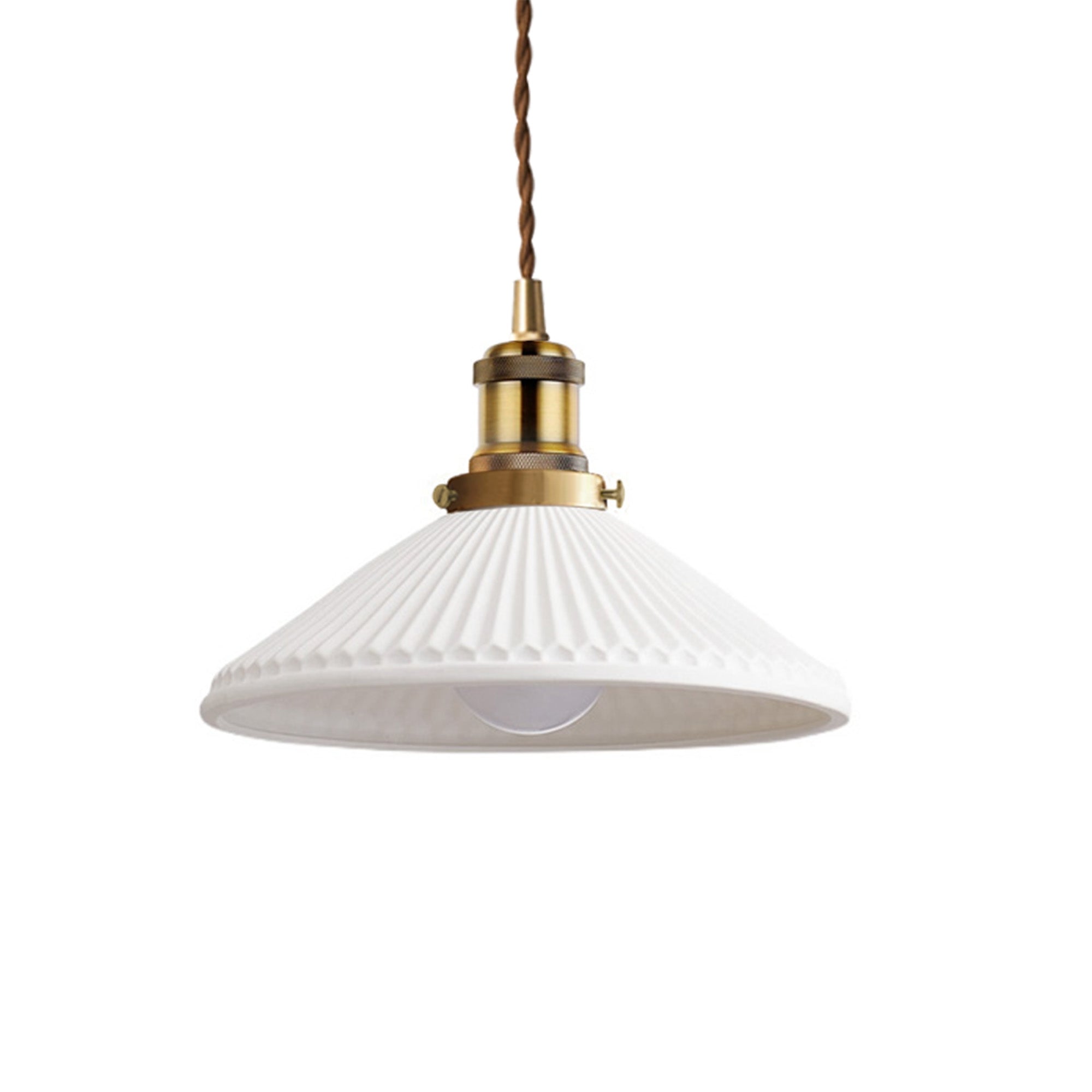 Lampa Wisząca APP1172-1CP Biała  2