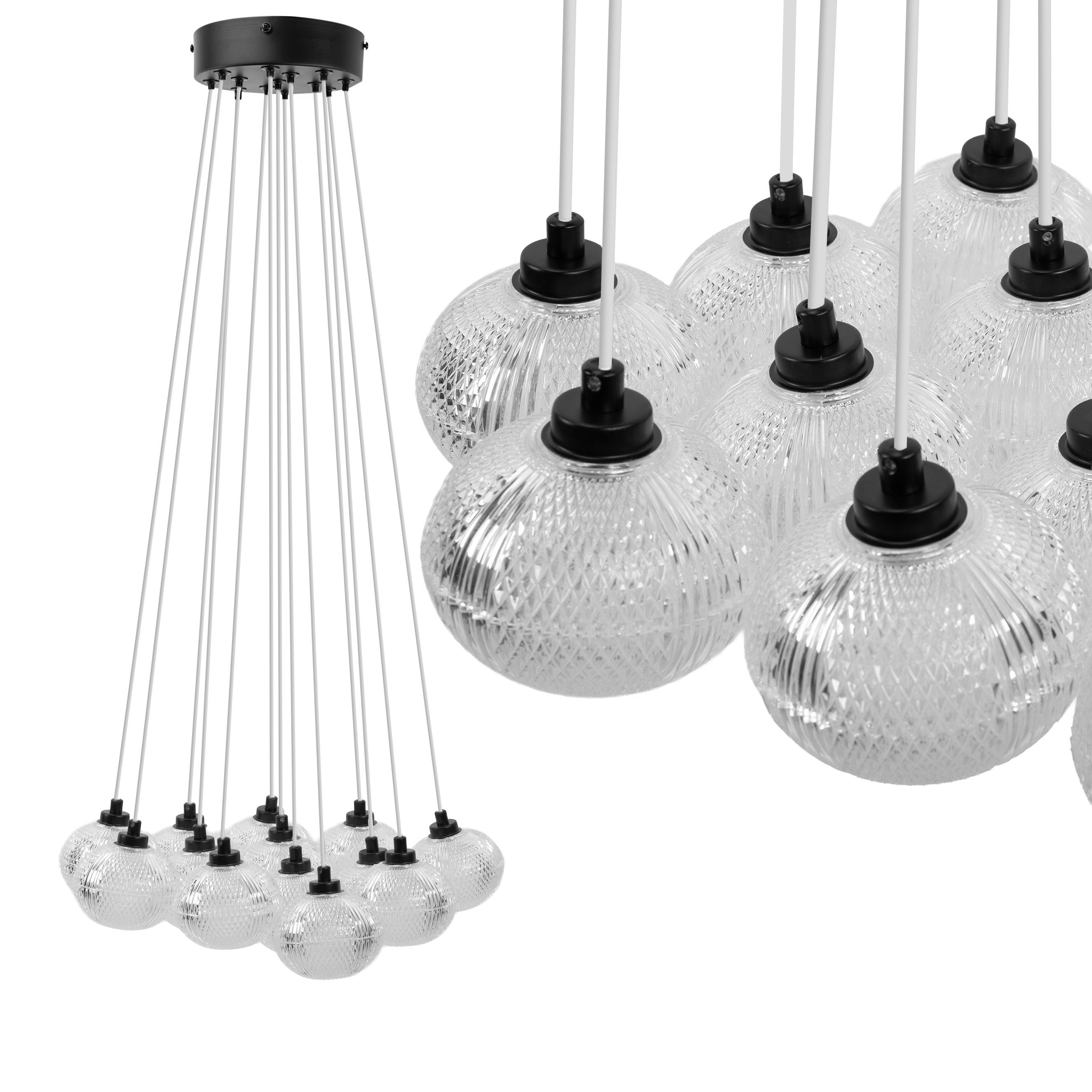 Lampa Sufitowa Ms024-13cp Czarna  1