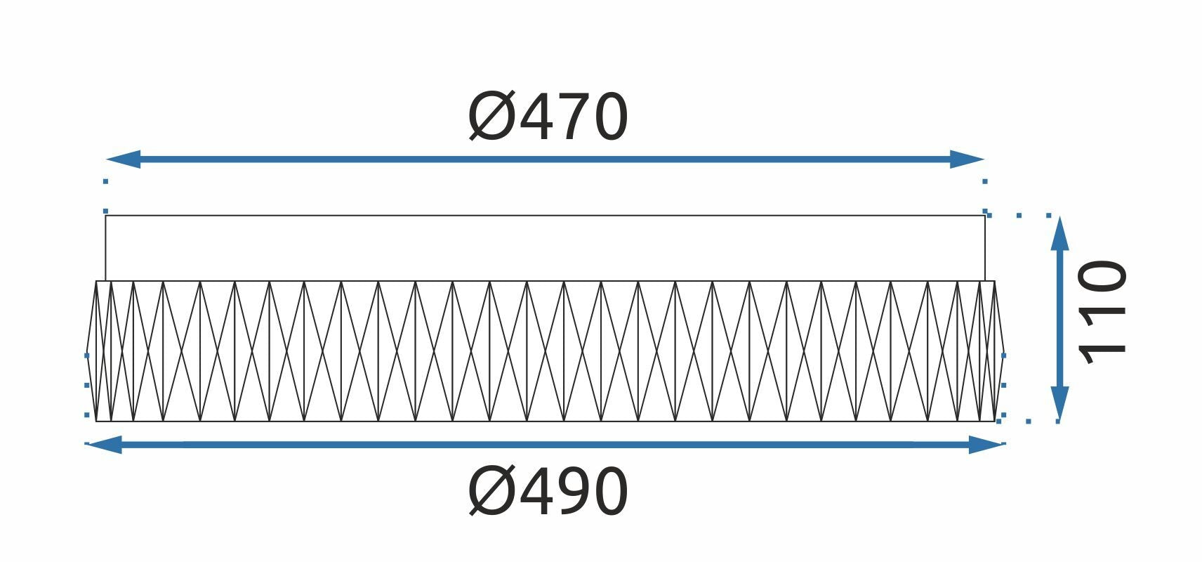 Lampa Kryształowa Plafon App1722-c 50cm Złota Szczotkowana  7