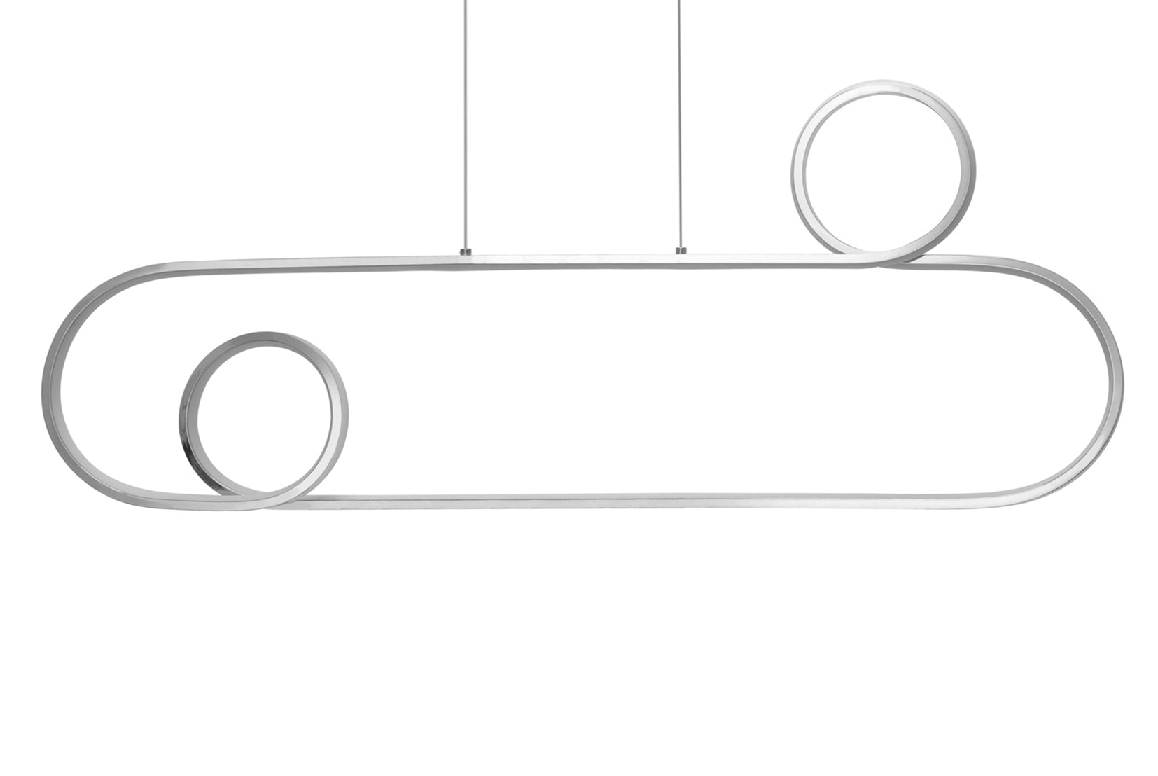 Lampa Sufitowa Wisząca Led App810-cp Chrom + Pilot  3