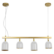 Lampa Wisząca APP1030-4CP Biała  1