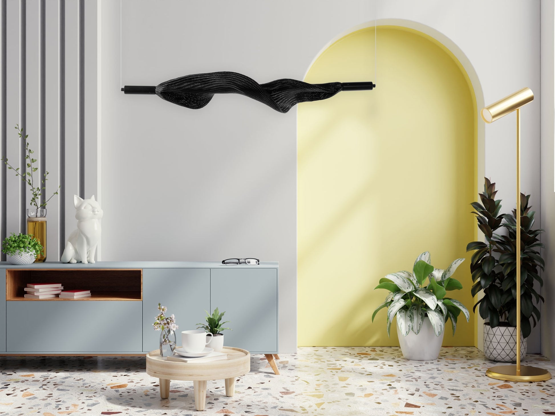 Lampa Sufitowa Wisząca Led App1446-cp Czarna  2