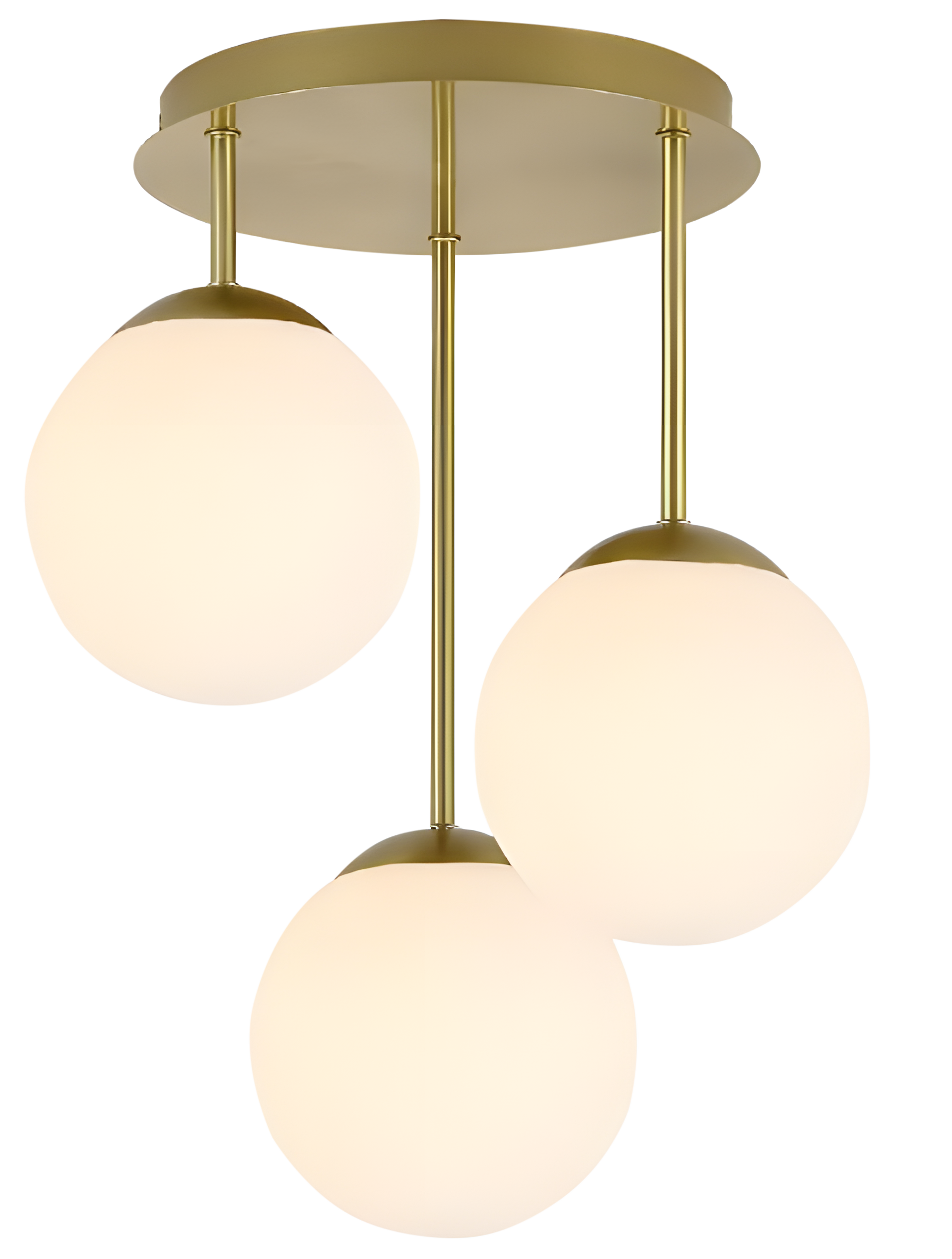 Lampa Sufitowa Wisząca APP1817-3CPR Gold  1