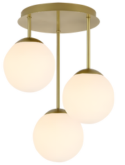 Lampa Sufitowa Wisząca APP1817-3CPR Gold  1