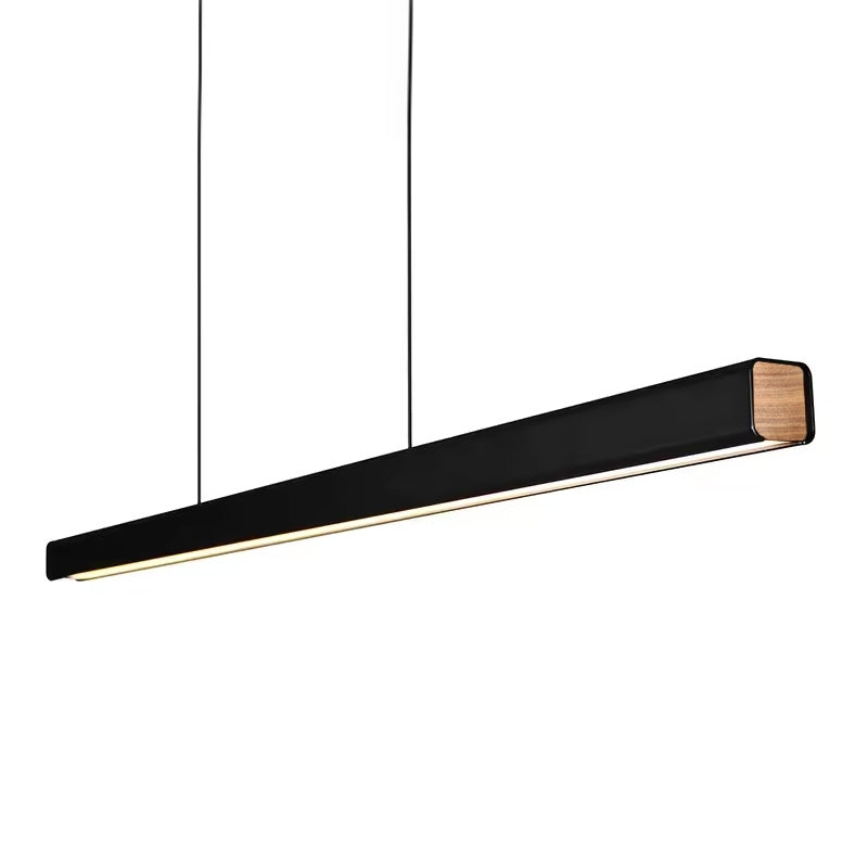 Lampa Sufitowa Wisząca Led App1447-cp Czarna 80cm  4