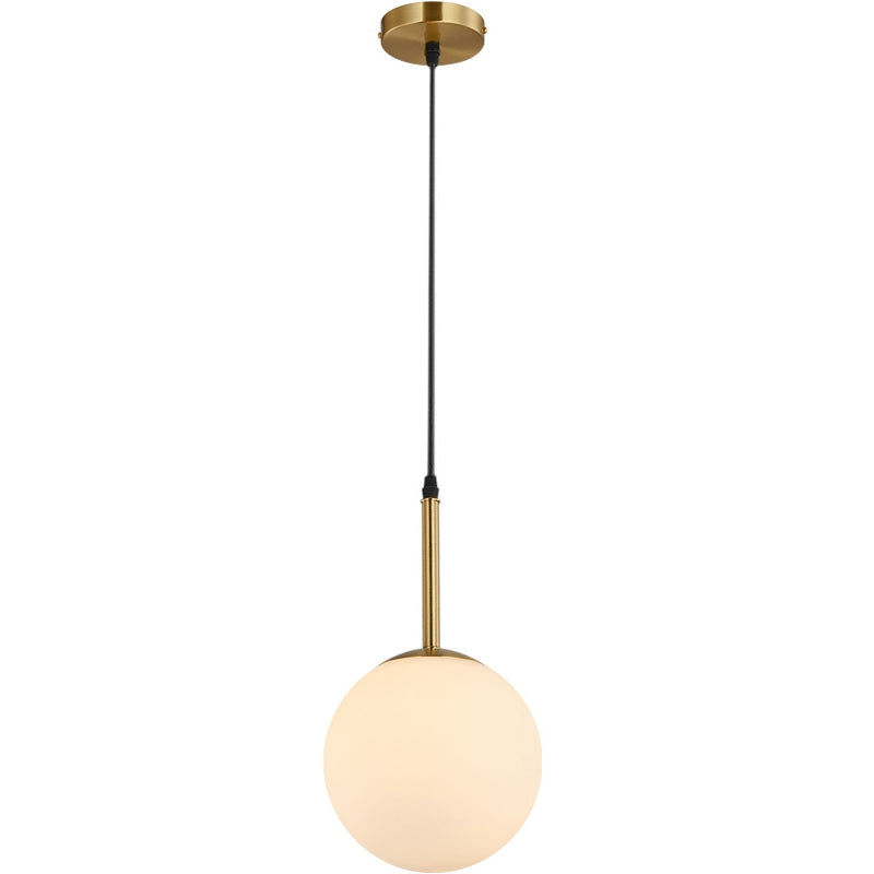 Lampa Sufitowa Szklana APP431-1CP Biała  2