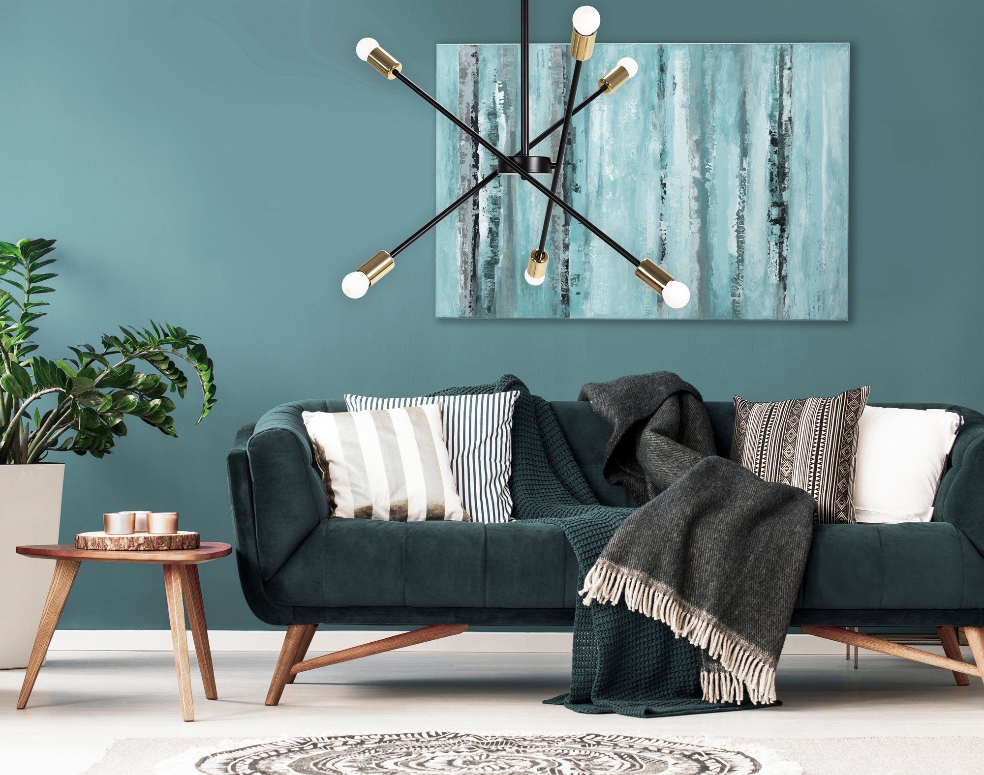 Lampa Wisząca APP1116-6CP  2