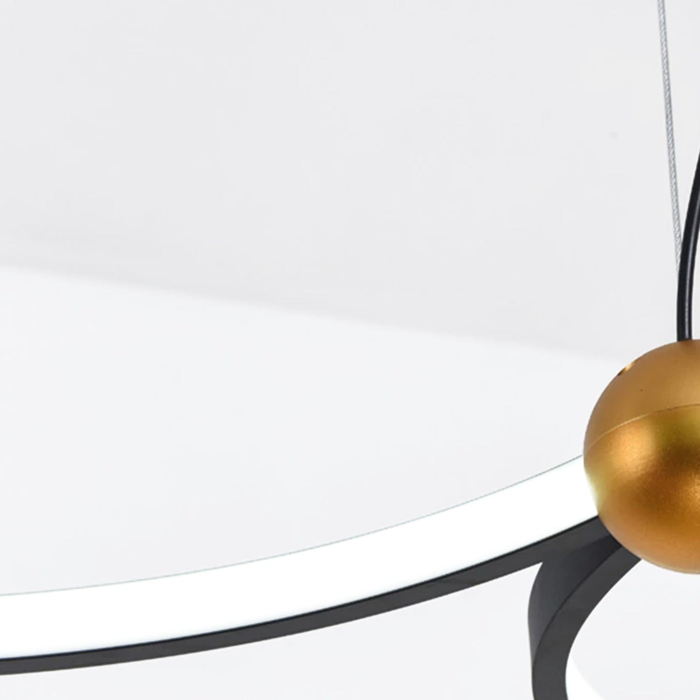 Lampa Ring 3 Led + Pilot APP752-30-40-50 Czarna  3