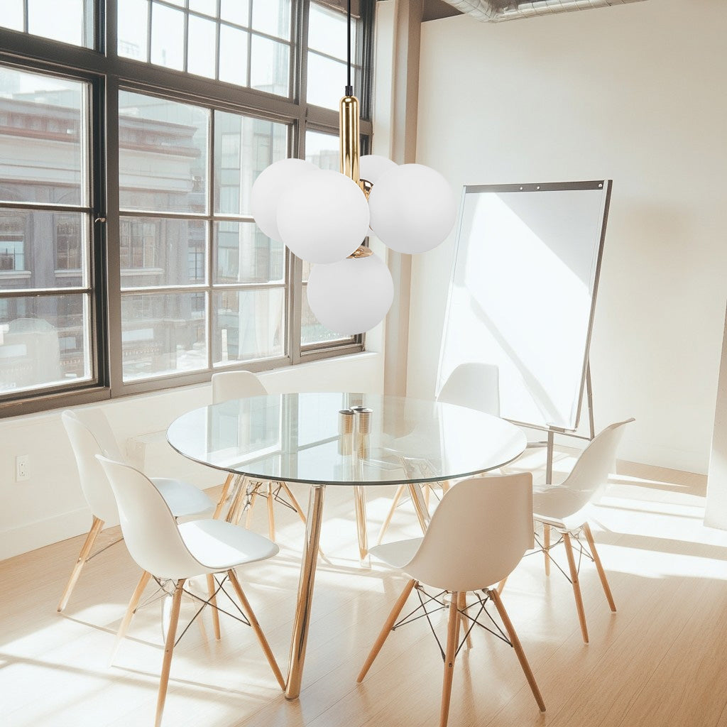 Lampa Sufitowa Wisząca Złota APP1574-5CP  5