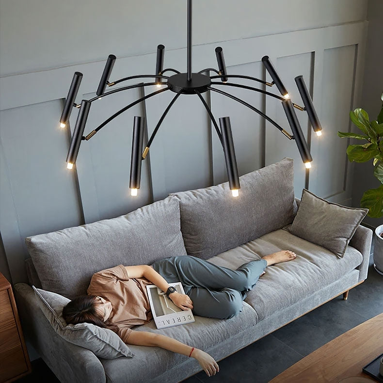 Lampa Sufitowa APP1196-15CP Czarna  4