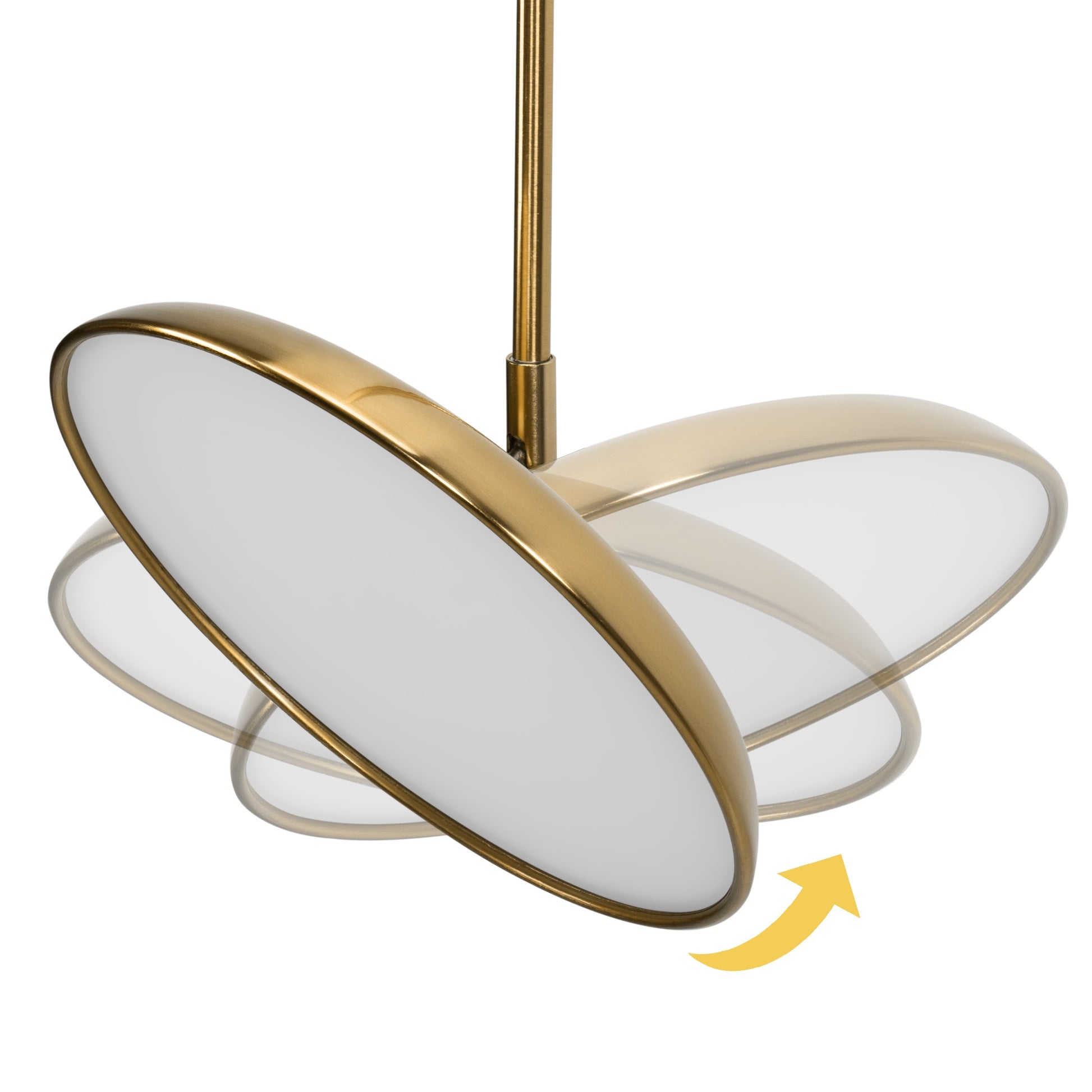 Lampa Wisząca Led App1281-cp Gold  2