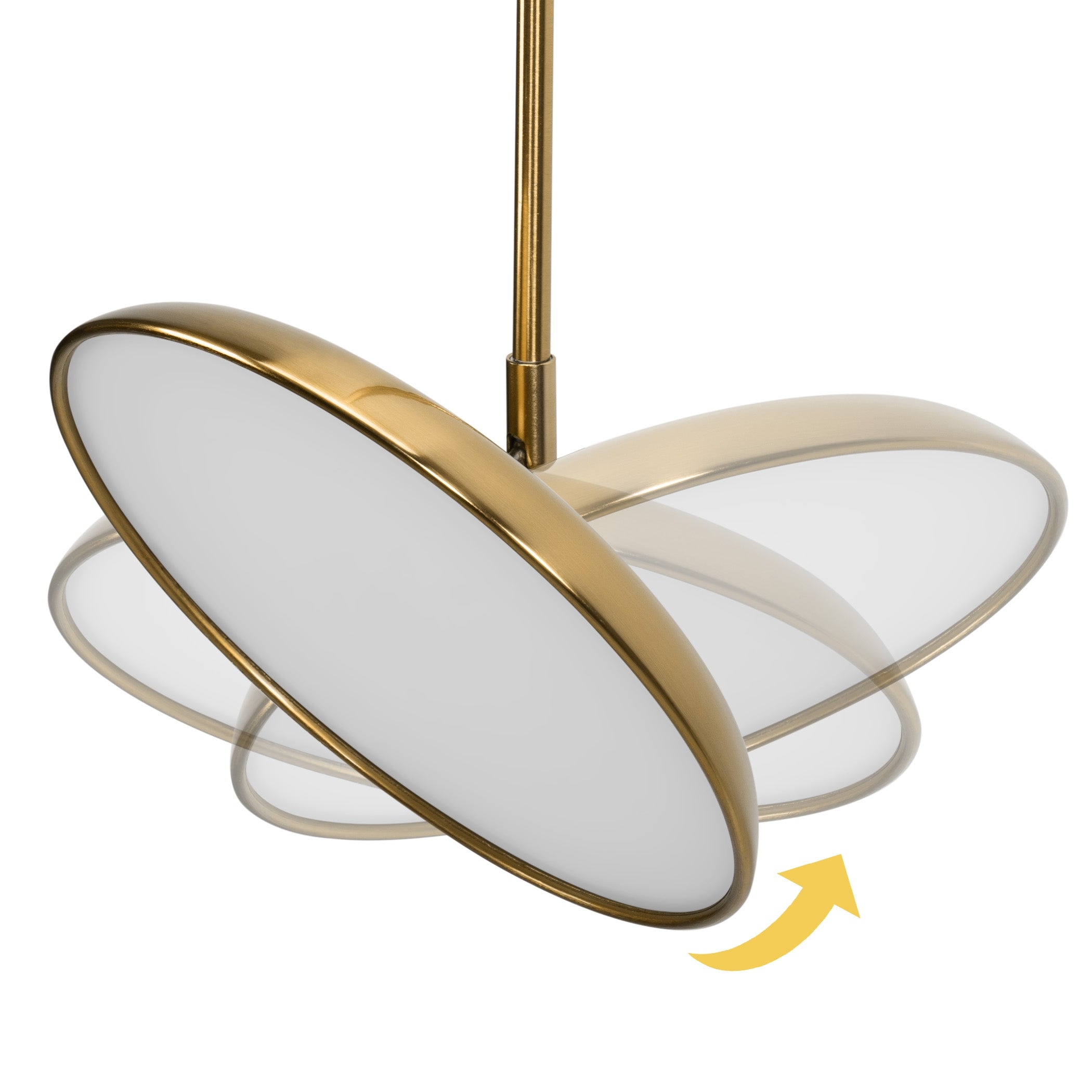 Lampa Wisząca Led App1281-cp Gold  2