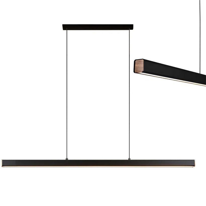 Lampa Sufitowa Wisząca Led App1448-cp Czarna 100cm  1