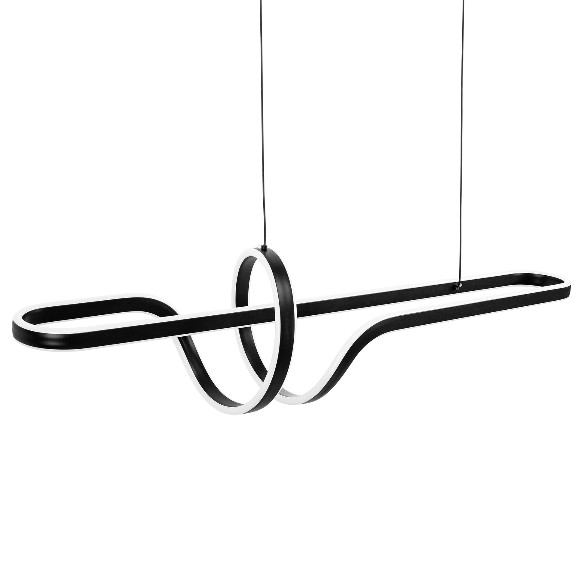 Lampa Wisząca Led G038-cp Czarna  3