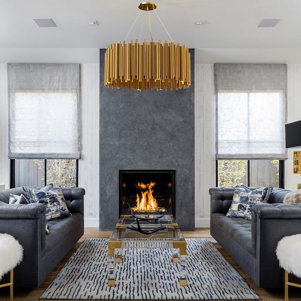 Lampa Sufitowa Złota APP1560-12CP  6