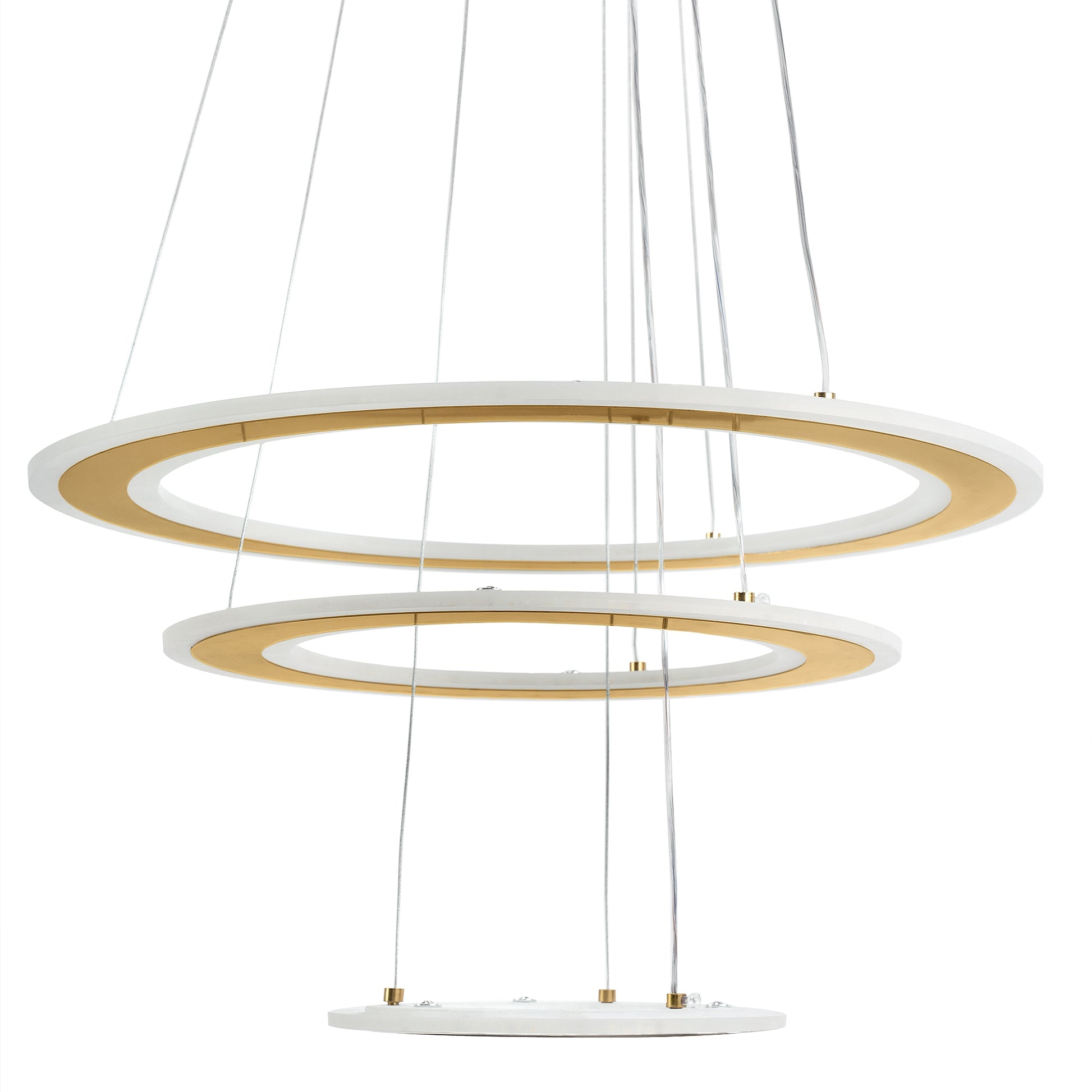 Lampa Sufitowa Wisząca Led G041-3cp Szczotkowane Złoto  3