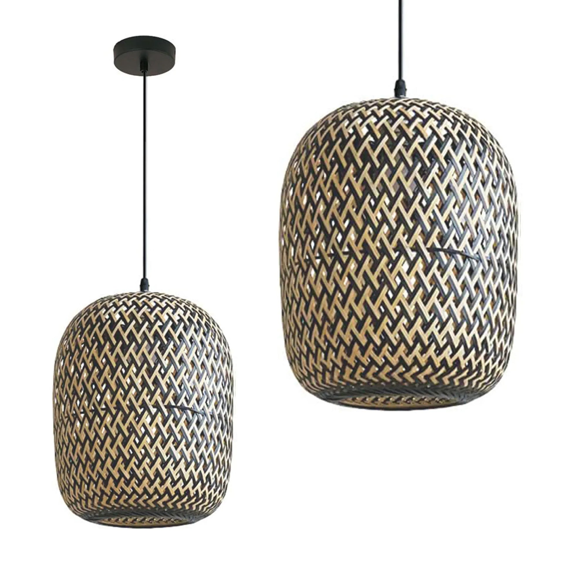 Lampa Sufitowa Wisząca Boho Bamboo APP1542-1CP  1