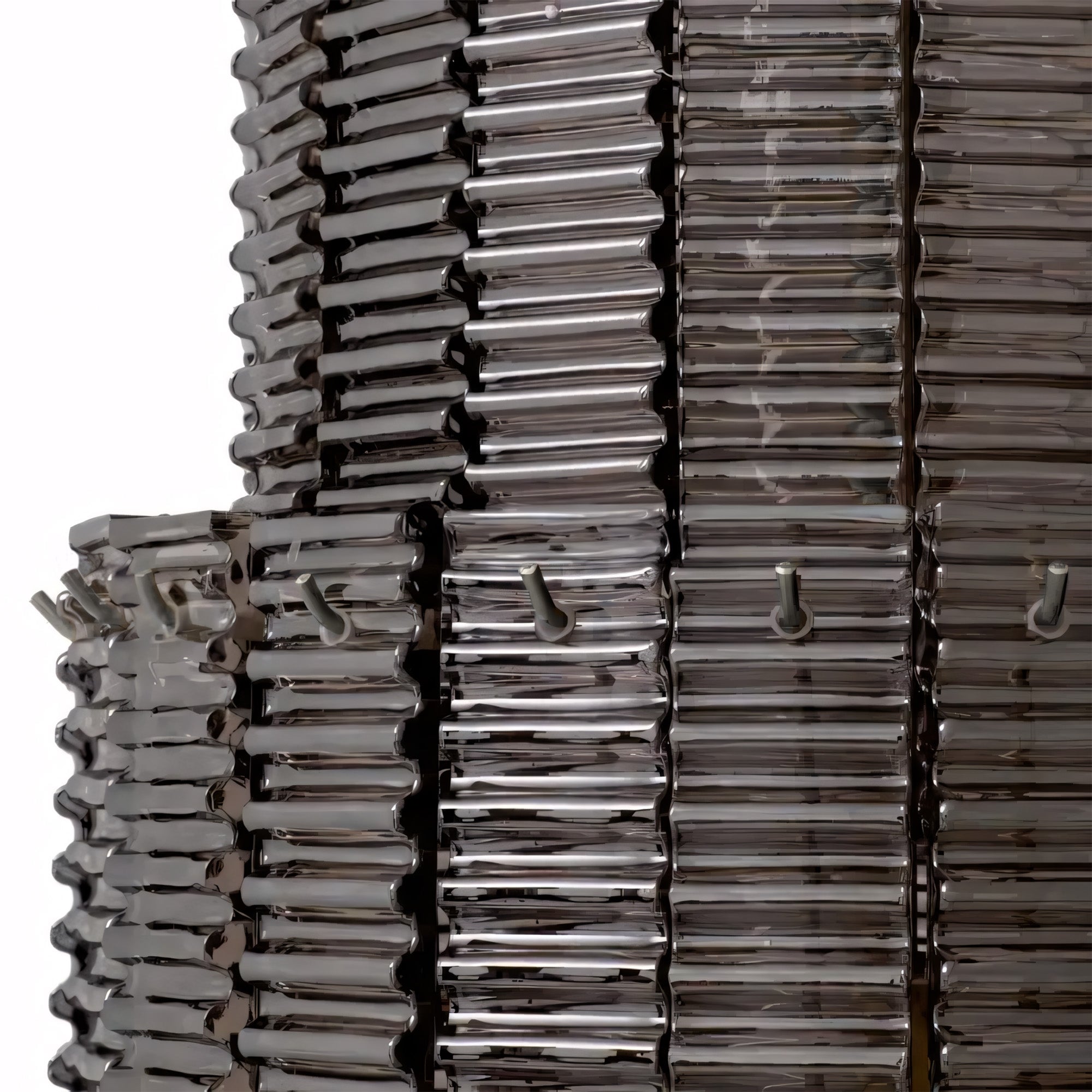 Lampa Sufitowa Wisząca APP1678-8CP Szara  5