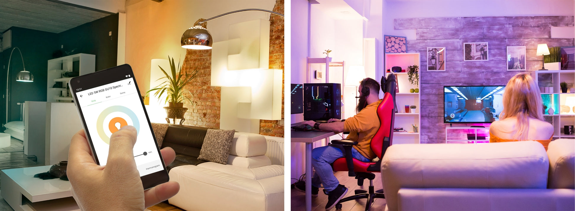 Żarówka Smart Led 5w E-27 14419 Zmienna Barwa Światła  4