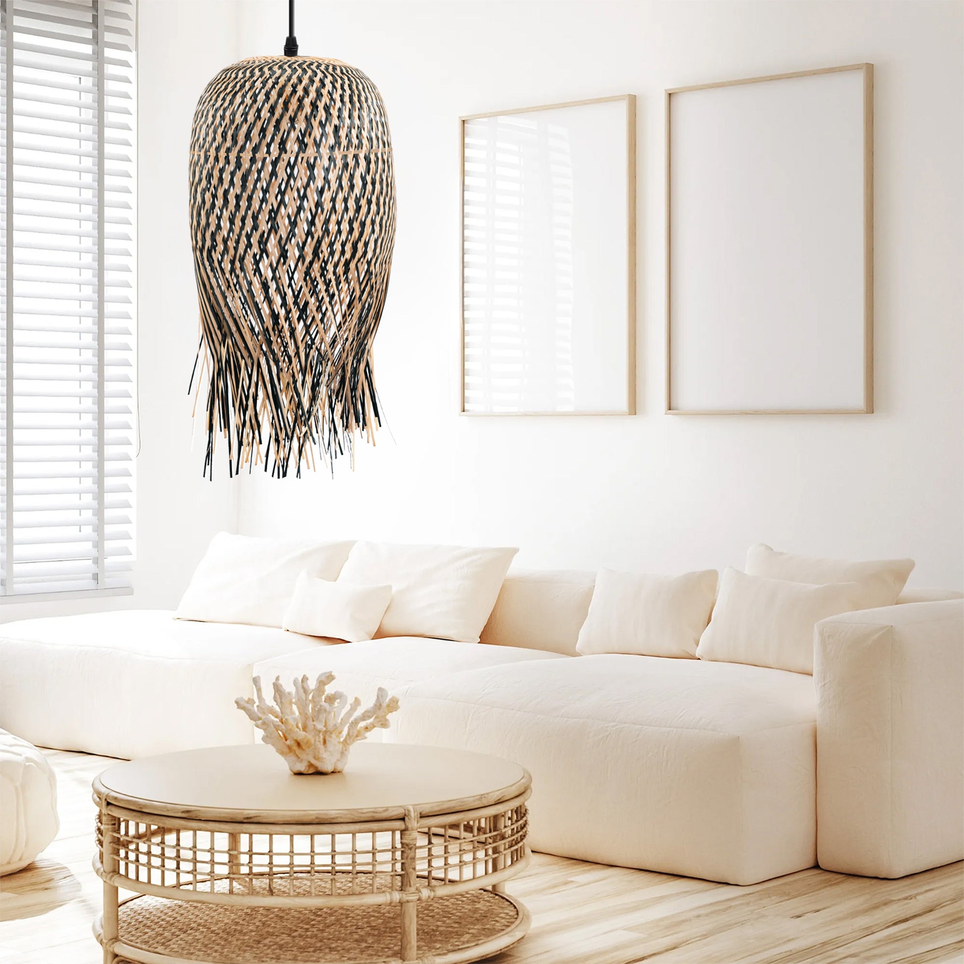 Lampa Sufitowa Wisząca Boho APP1327-1CP  5