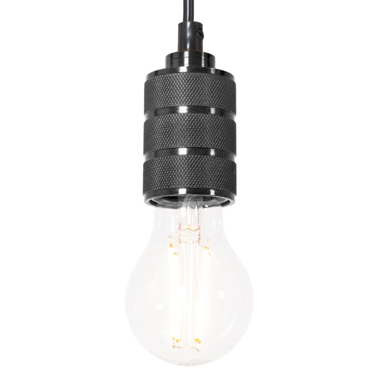 Lampa Sufitowa Wisząca Oprawka APP342-1CP Czarna  3