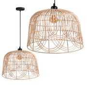 Lampa Sufitowa Wisząca Natural Boho APP1351-1CP 30 Cm  1