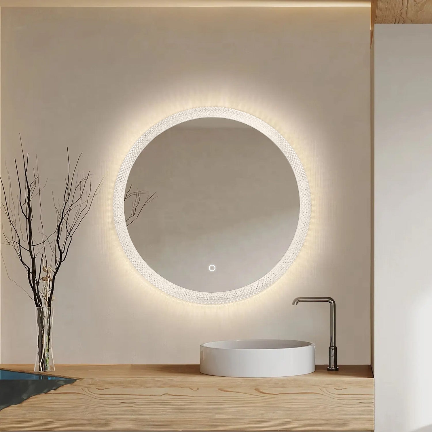 Lustro Ścienne Led 60cm Yh-3563  2