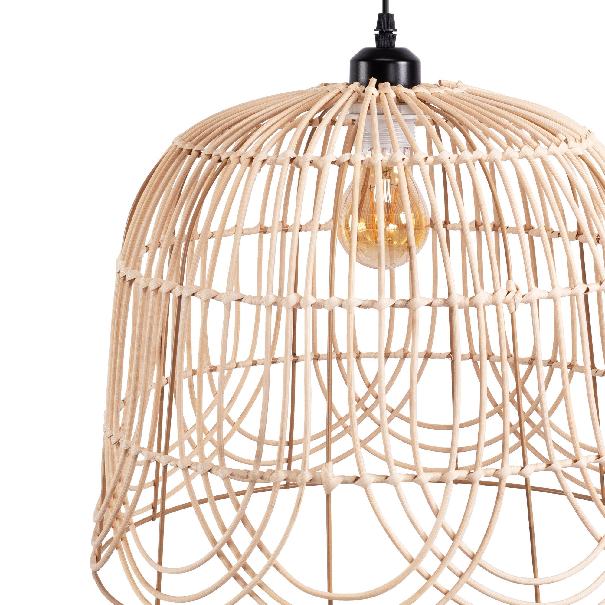 Lampa Sufitowa Wisząca Natural Boho APP1352-1CP 40 Cm  3