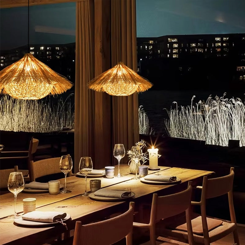 Lampa Sufitowa Wisząca Boho Natural APP1636-1CP  7