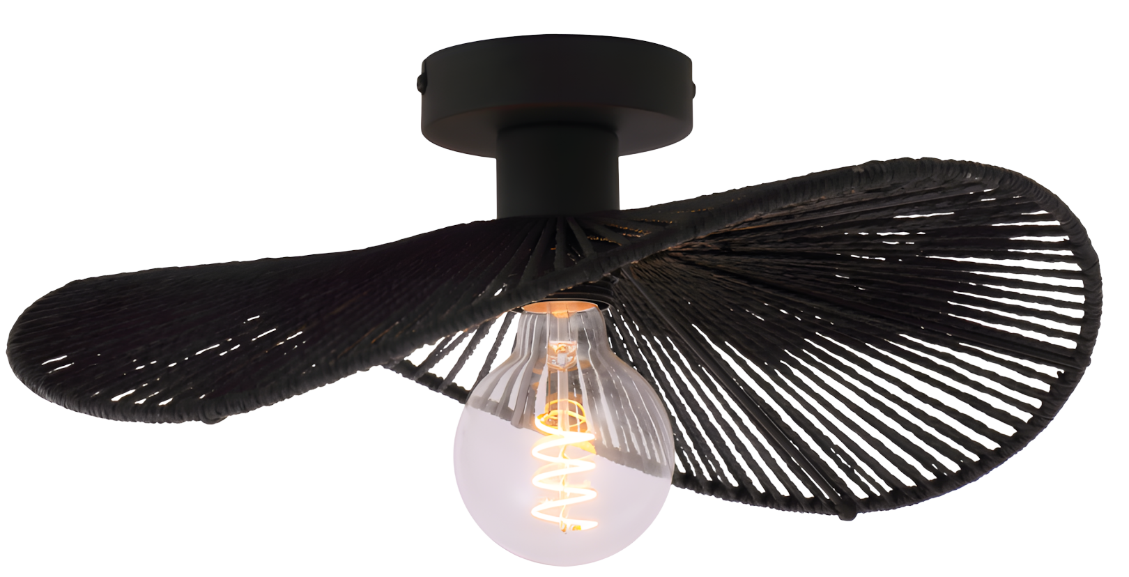 Lampa Sufitowa APP1832-1C Black  1