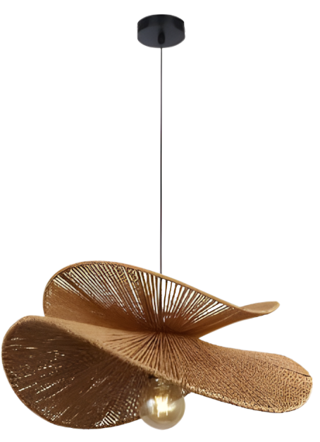 Lampa Sufitowa APP1828-1CP Nature Black  1