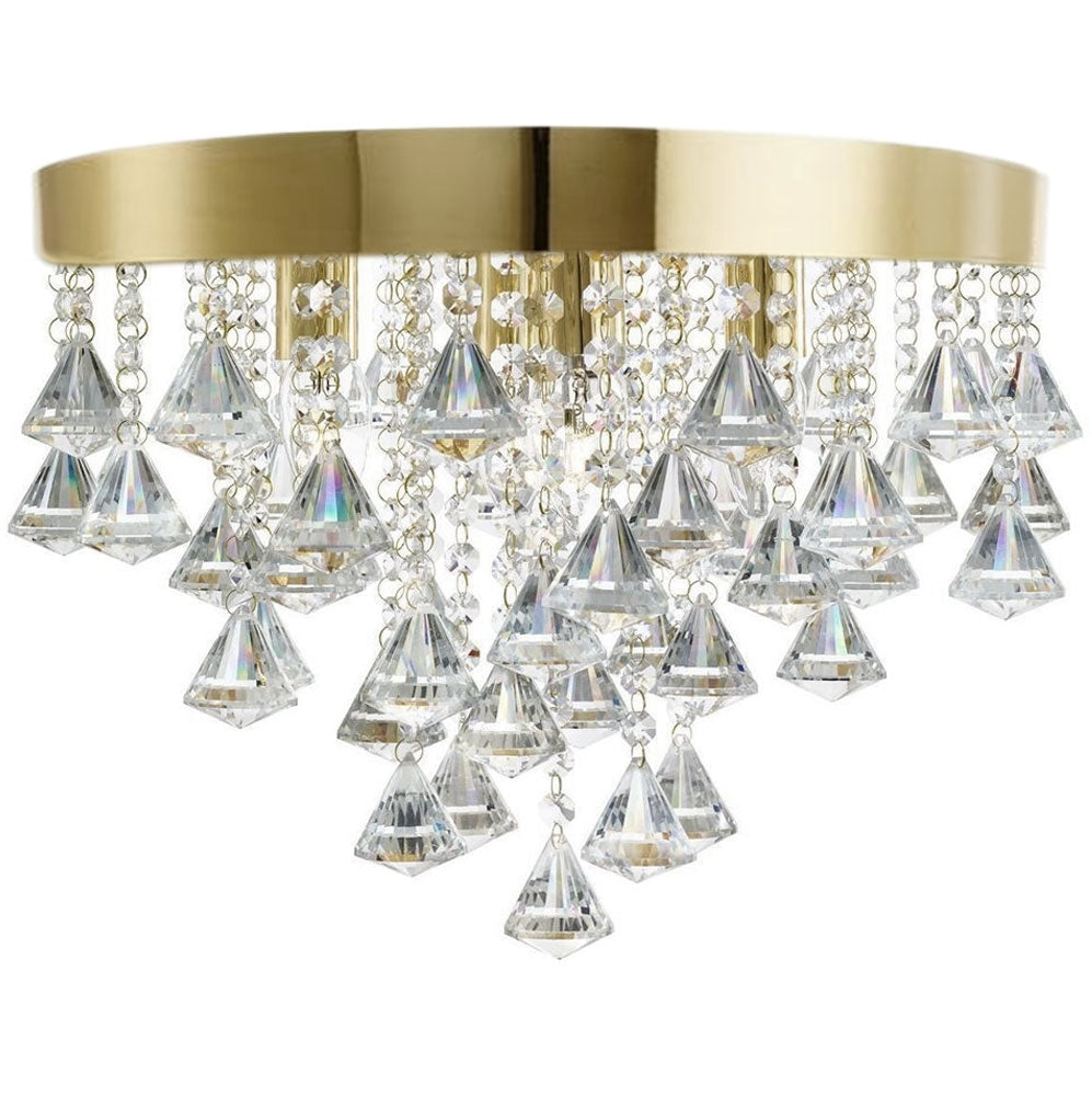 Lampa Kryształowa Plafon APP1655-3CP  1