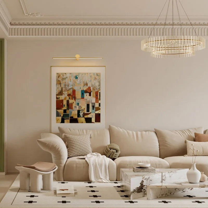 Kinkiet Łazienkowy Led 60cm App1345-w Gold  6