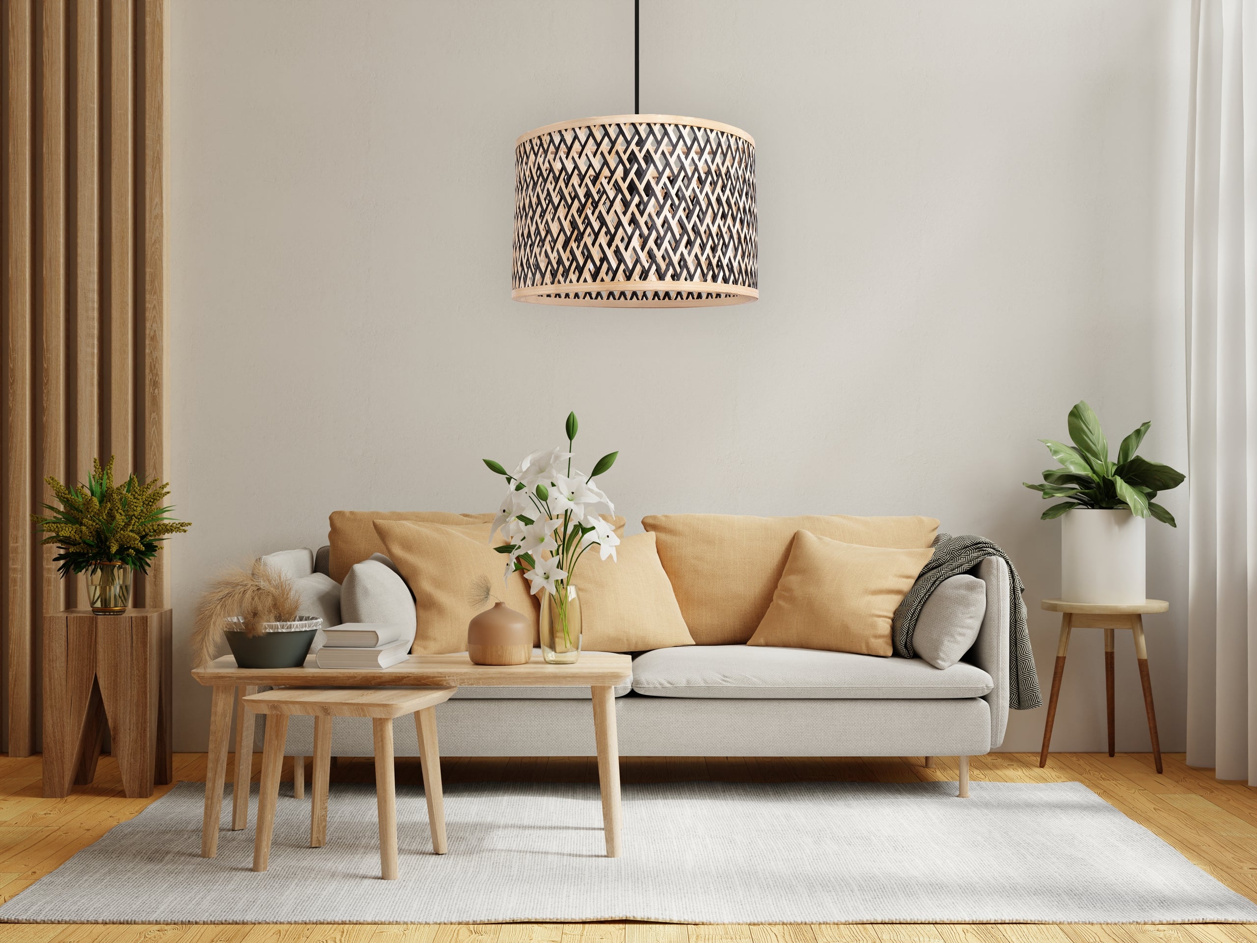 Lampa Sufitowa Wisząca Boho APP1543-1CP  3