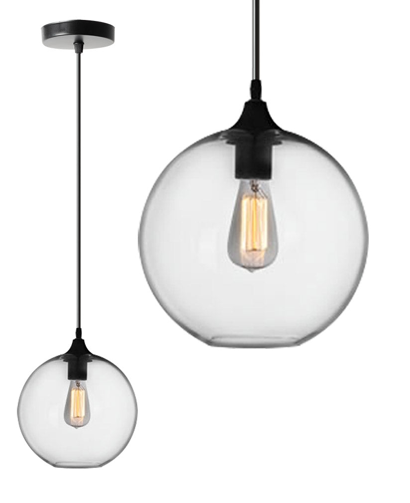 Lampa Sufitowa Wisząca Szklana APP311-1CP Loft  1