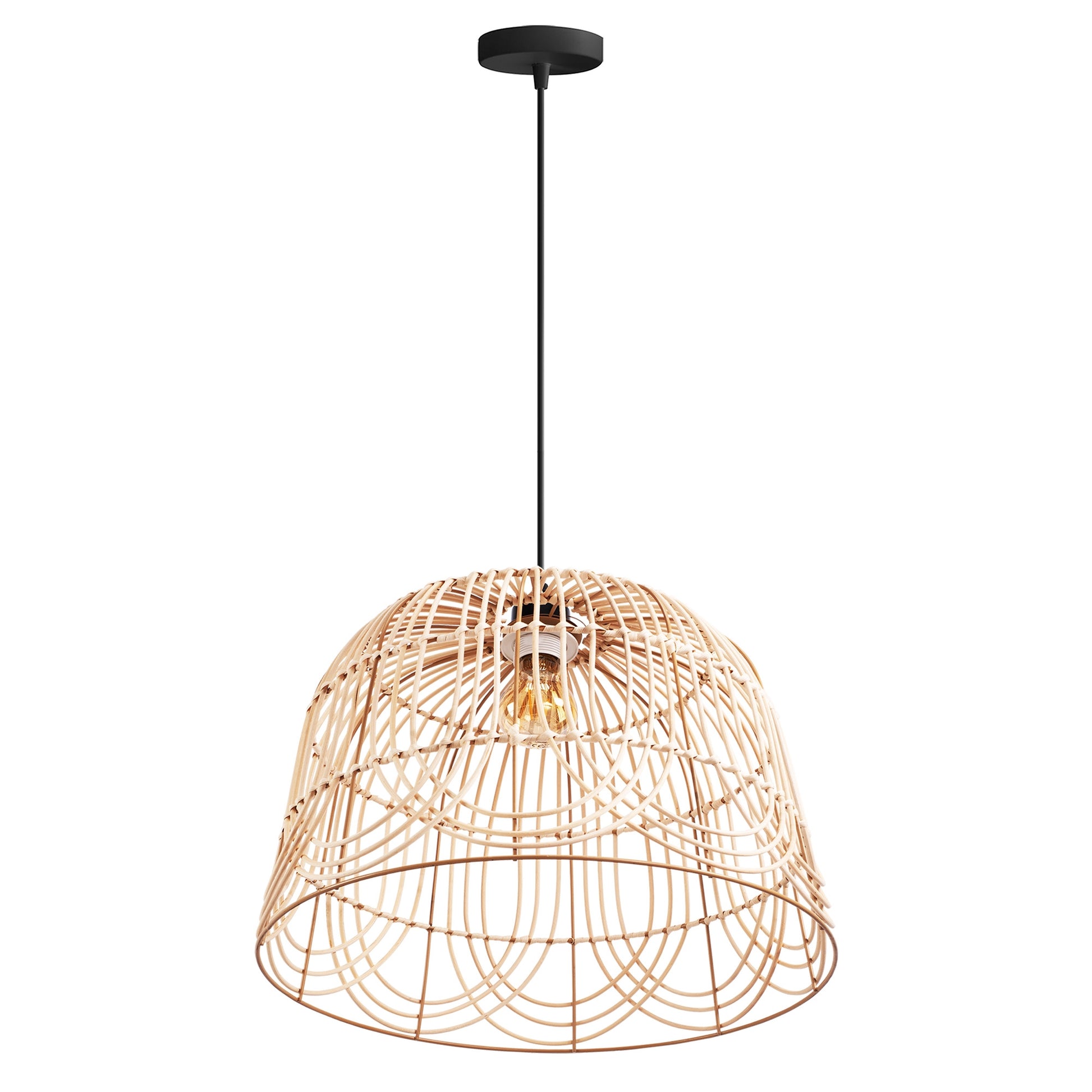 Lampa Sufitowa Wisząca Natural Boho APP1351-1CP 30 Cm  4