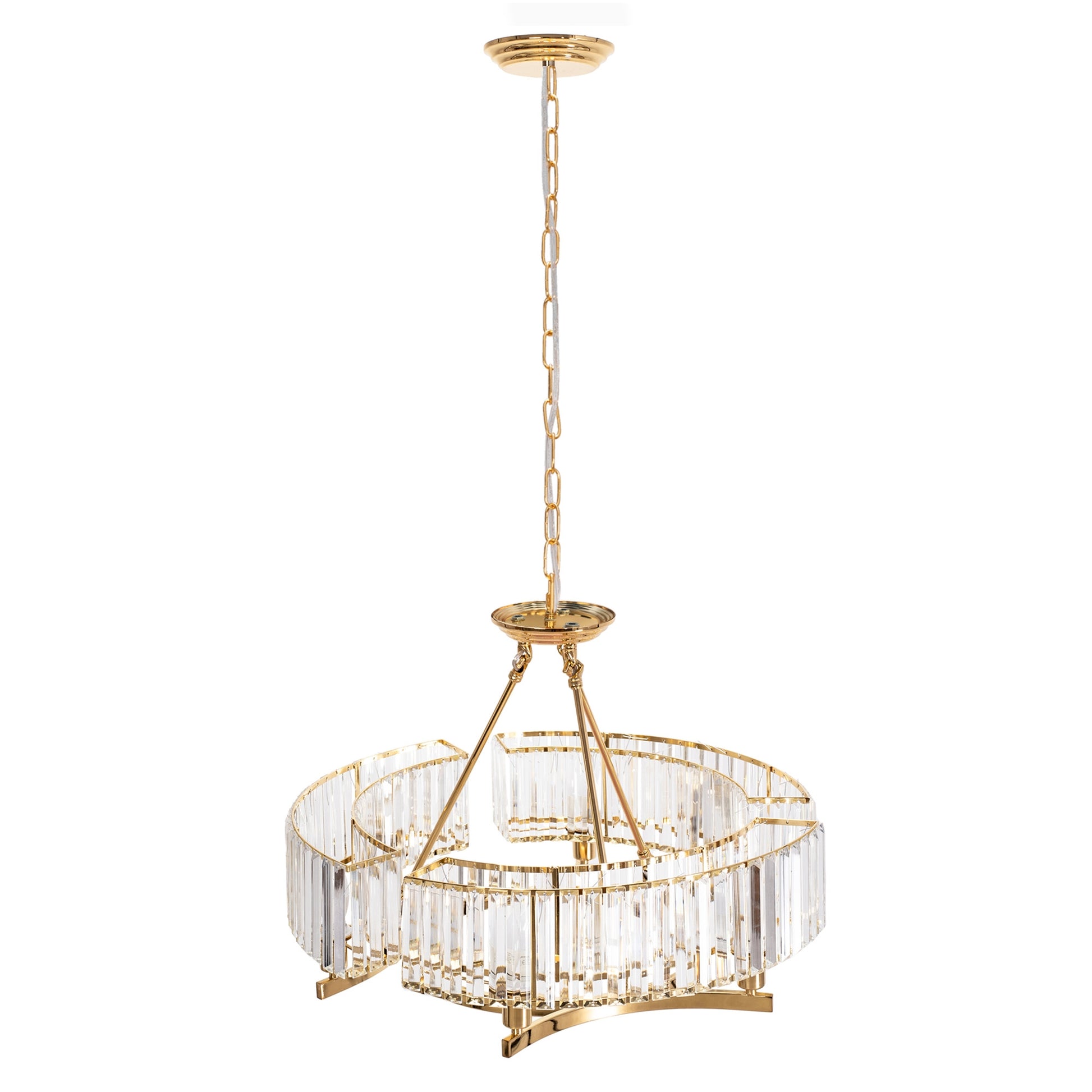 Lampa Wisząca Z Kryształami APP789-6C  3