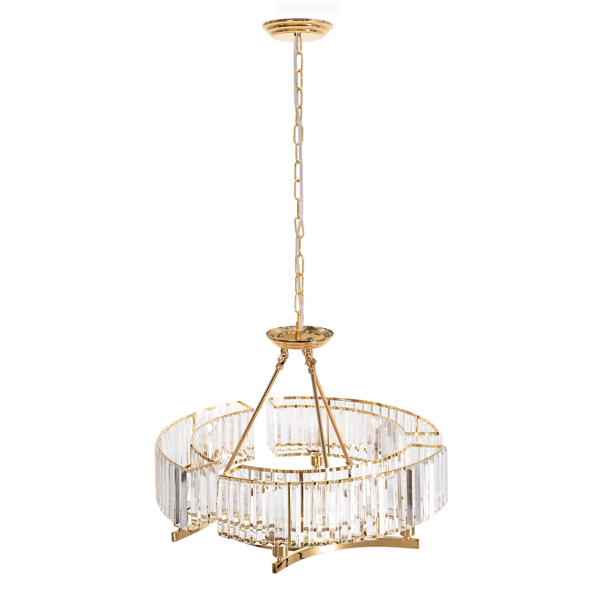 Lampa Wisząca Z Kryształami APP789-6C  3