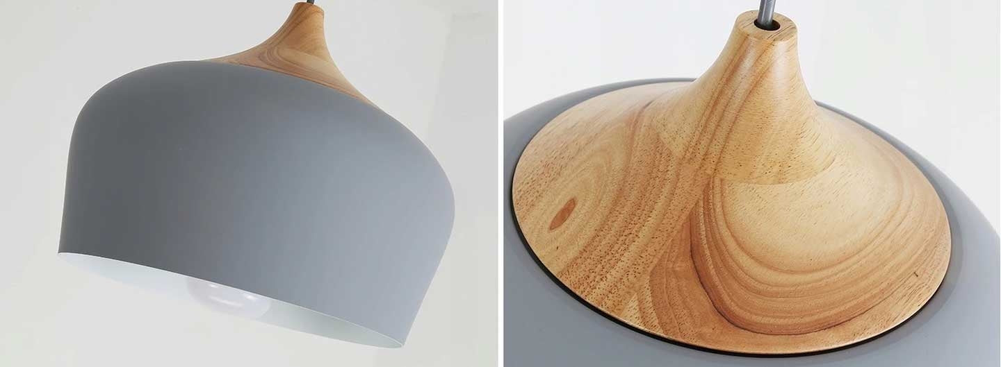 Lampa Sufitowa Wisząca Pojedyncza Bari Biała  7