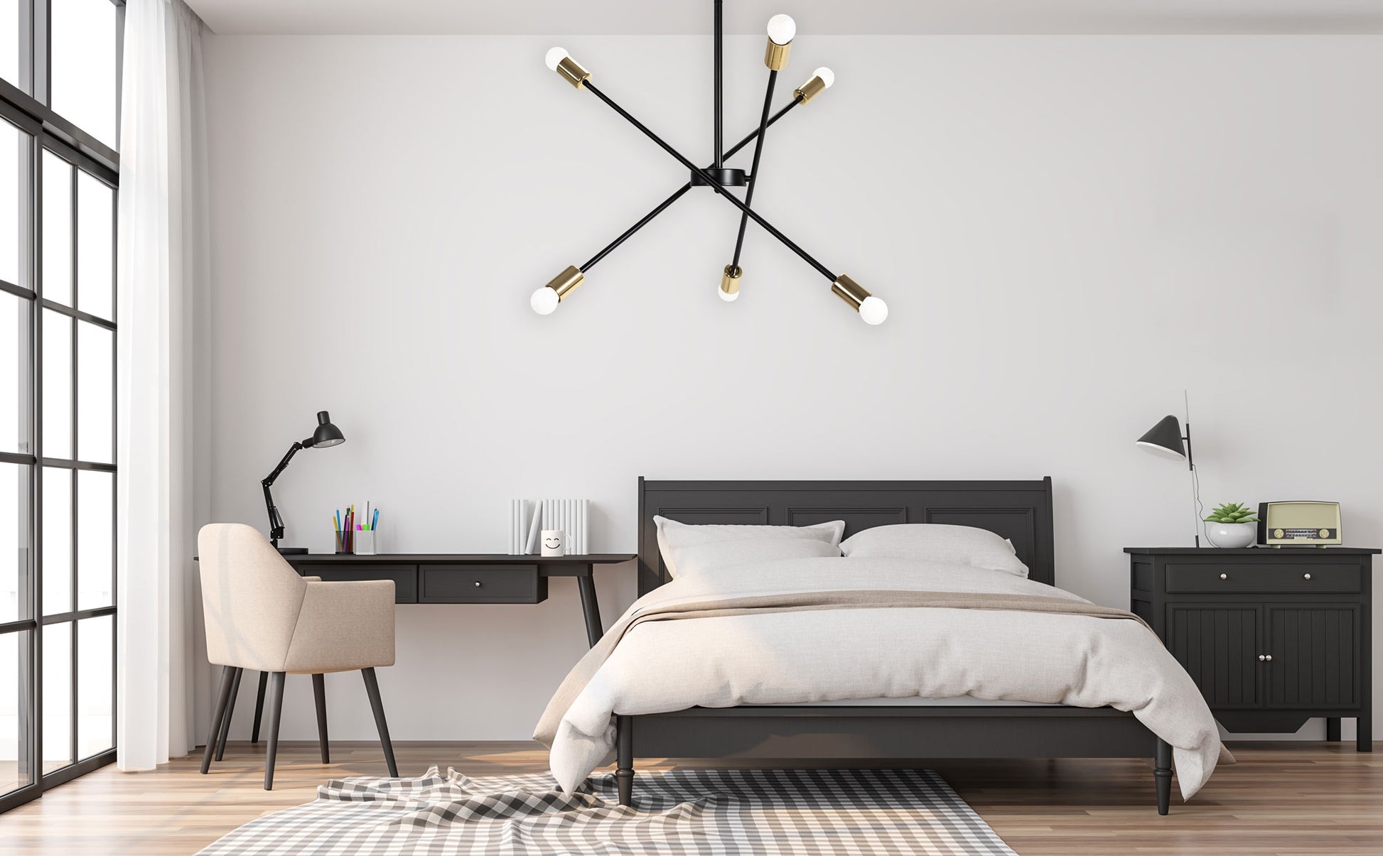 Lampa Wisząca APP1116-6CP  4