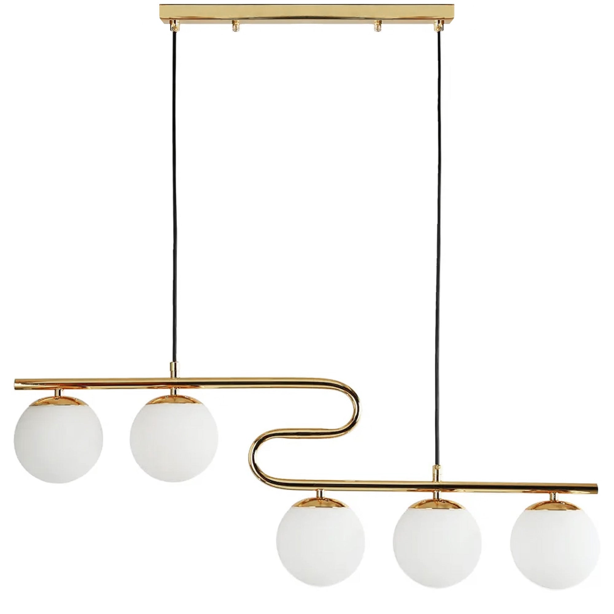 Lampa Sufitowa Wisząca Gold APP1599-5CP  1
