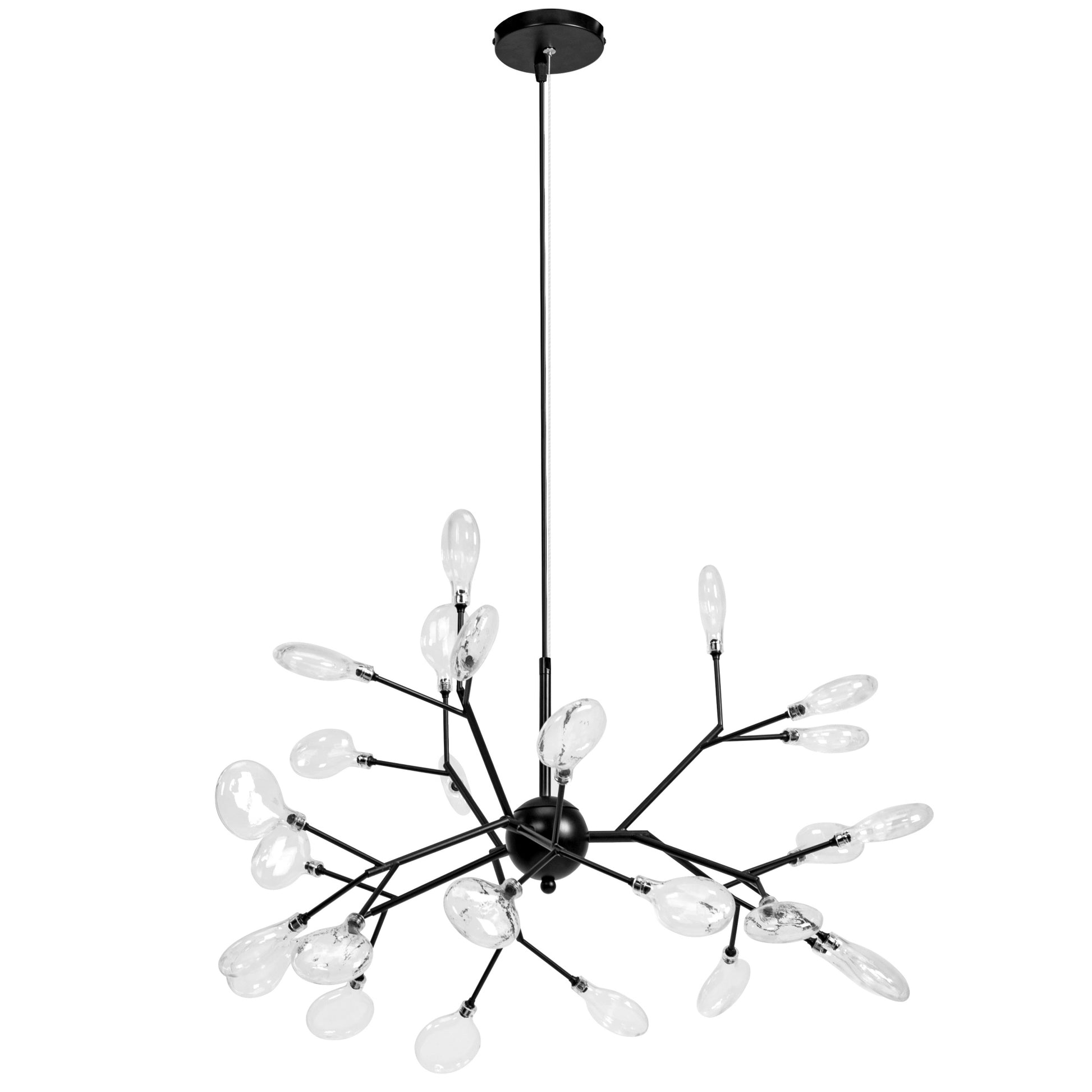 Lampa Wisząca Drzewko 27 App590-cp Czarna  1