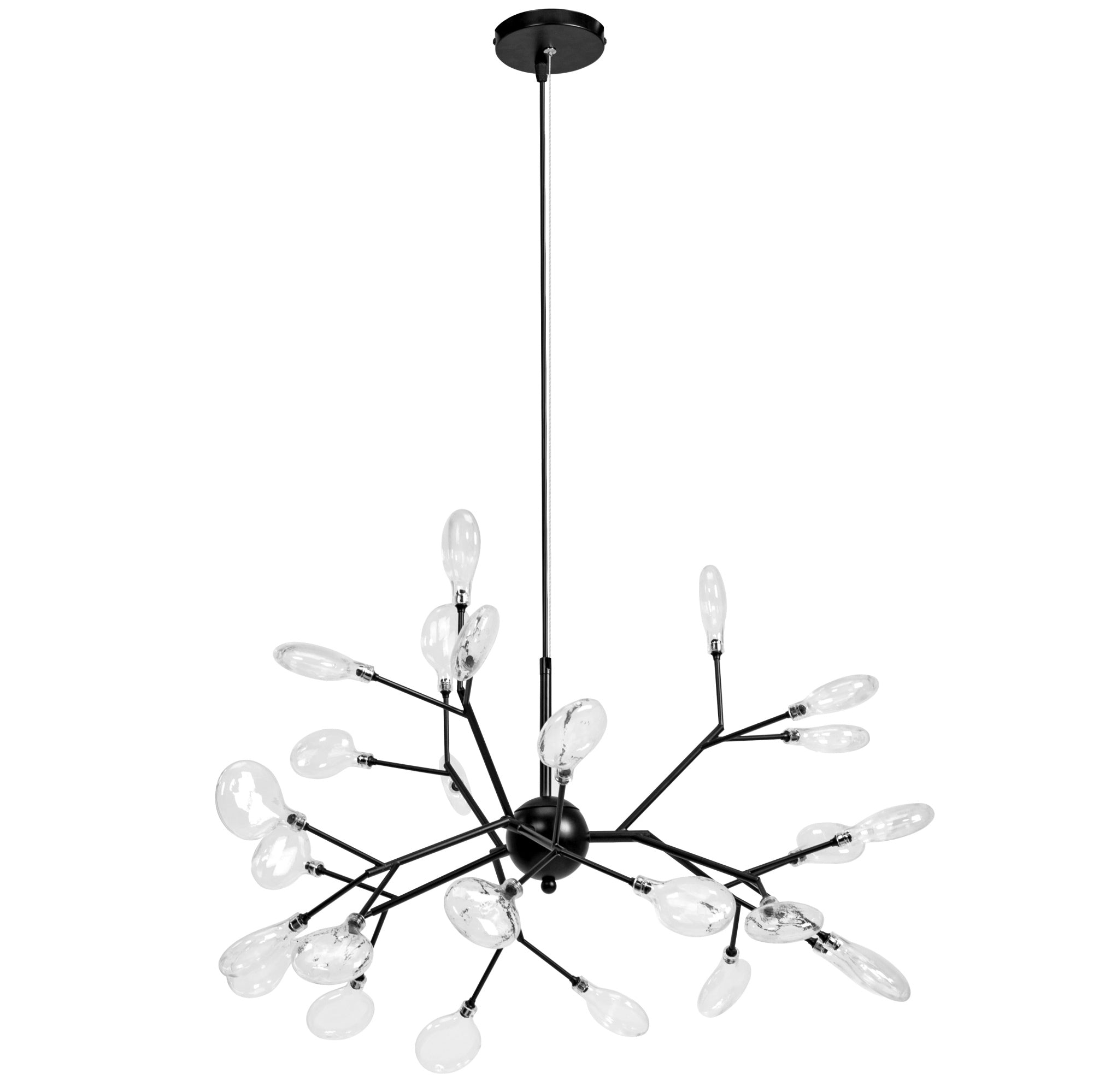 Lampa Wisząca Drzewko 27 App590-cp Czarna  1