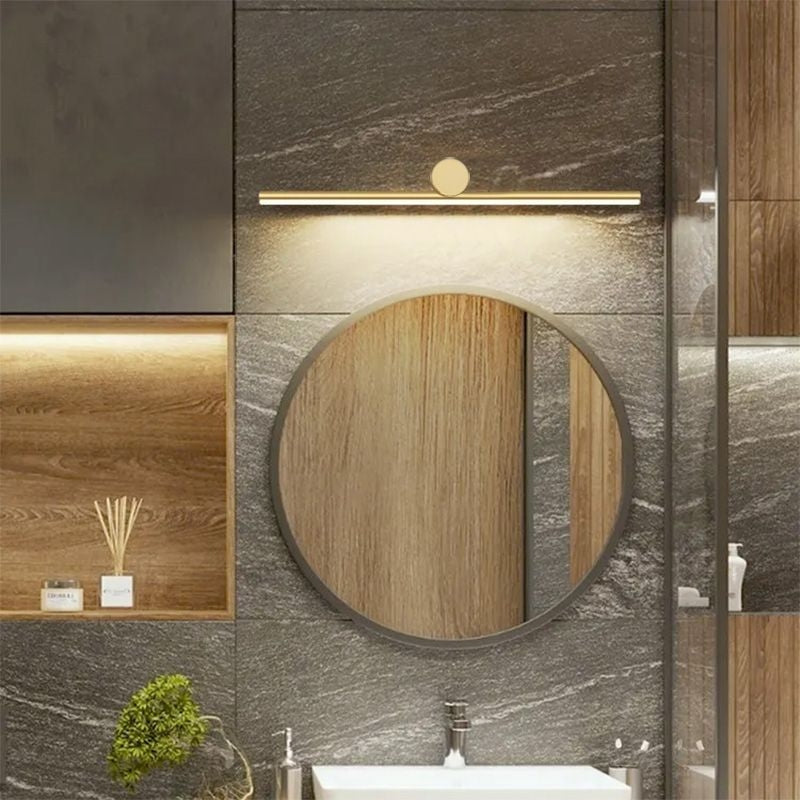 Kinkiet Łazienkowy Led 80cm App1346-w Gold  4