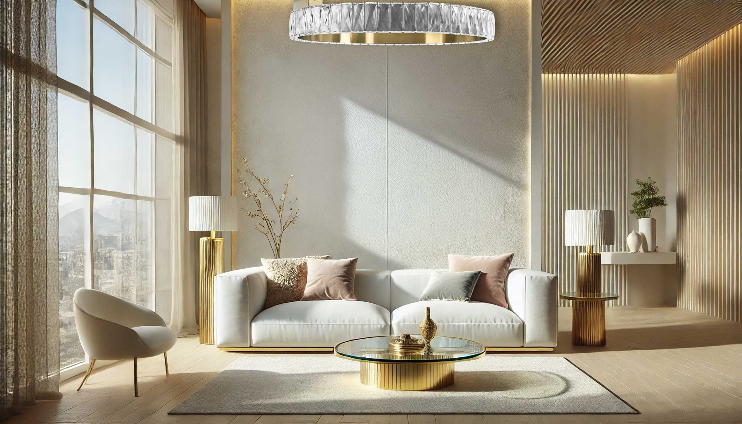 Lampa Wisząca Led App1506-c Brush Gold  2